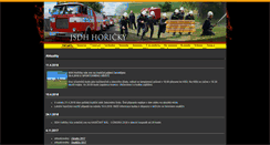 Desktop Screenshot of hasicihoricky.cz